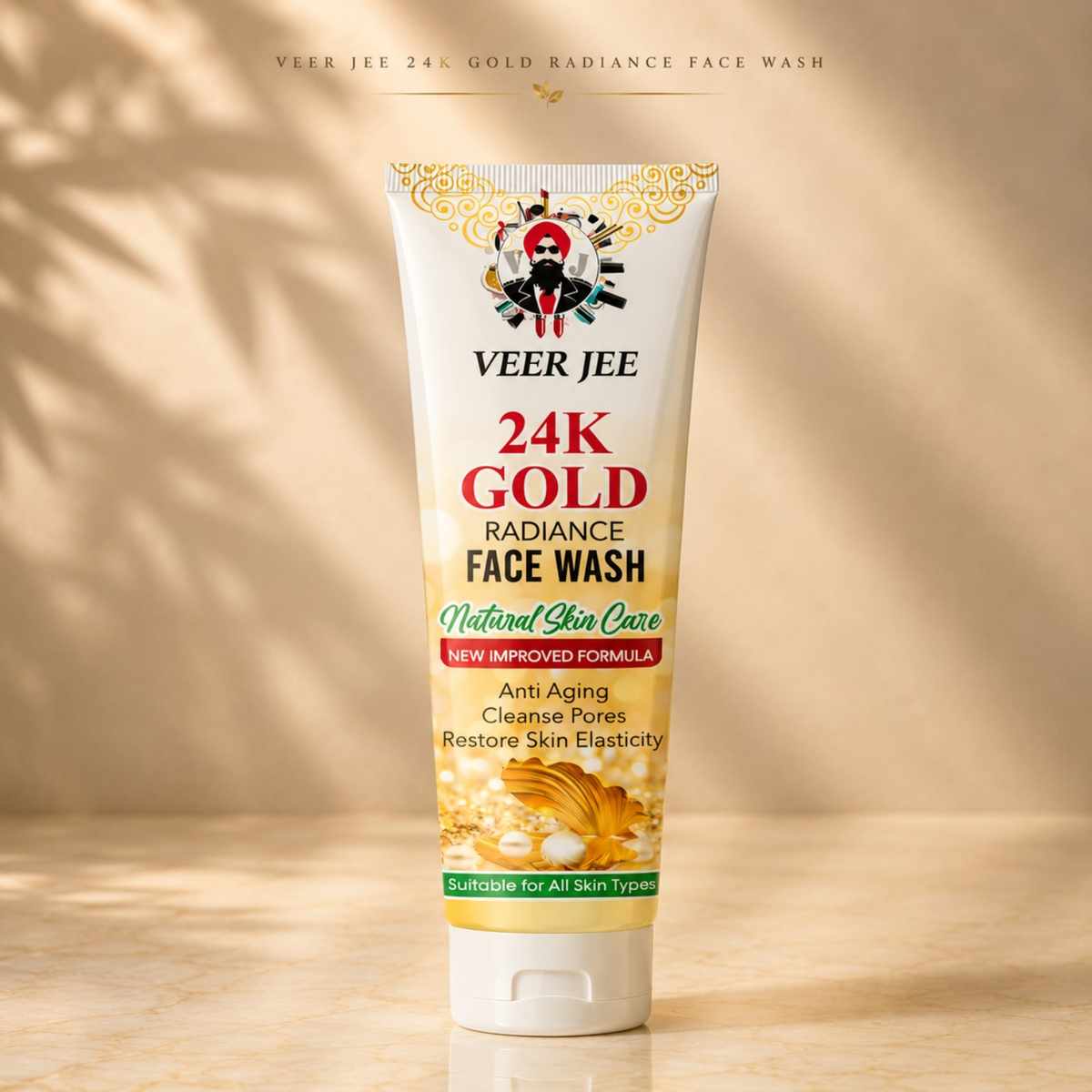 Veer Jee 24k Gold face Wash