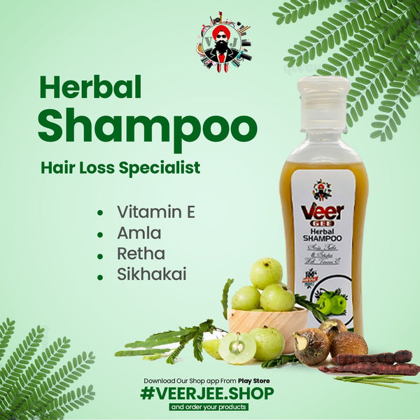 Veer Jee Herbal Shampoo