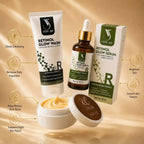 Veer Jee Night Glow Revival Bundle – 3-step nighttime skincare routine