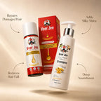 Veer Jee Herbal Hair Care Bundle – Argan Oil Hair Treatment and Shampoo set