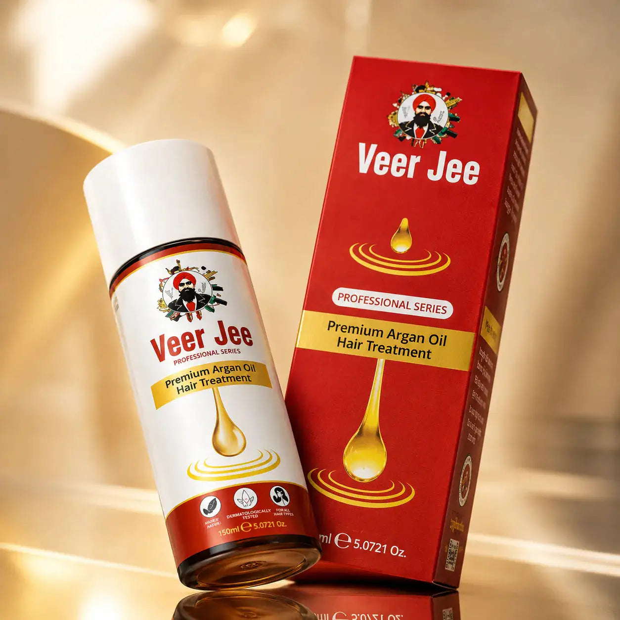 Veer Jee Herbal Hair Oil – nourishing herbal oil for scalp and hair roots