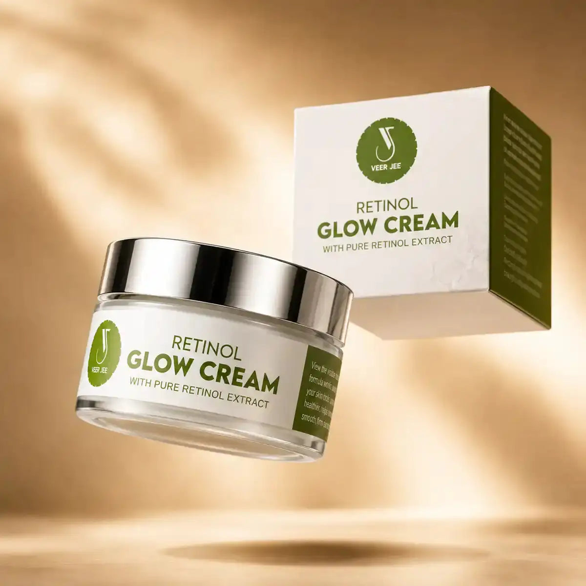Veer Jee Retinol Glow Cream – nourishing Retinol night cream for glowing skin
