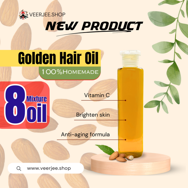 Golden Hair Treatment Oil