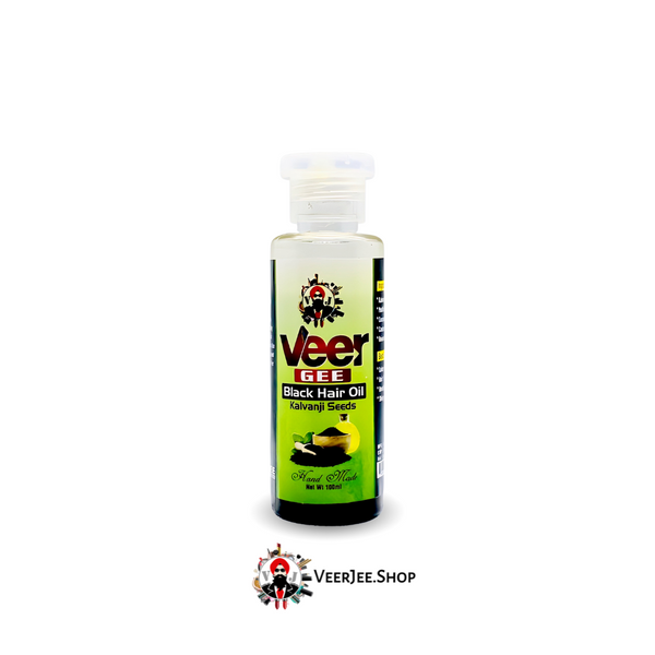 Veer Jee Black Hair Oil 100% Organic & Home Made Oil